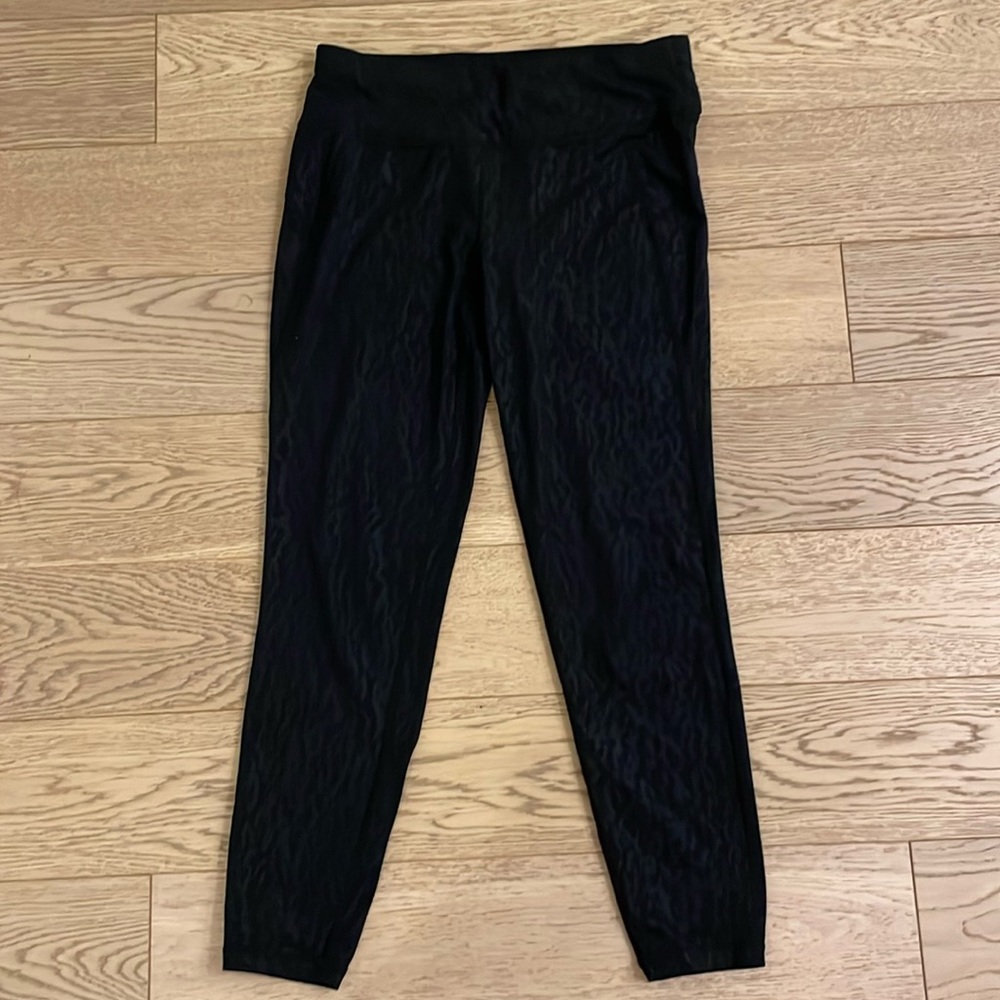 Sweaty Betty black leggings, size S, 7/8 length